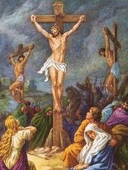 Jesus on the Cross graphic for His Healing Love