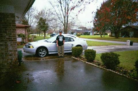 Picture of Mike and his Mustang used in Chopin's Nocturne in E Flat