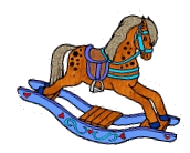 Rocking horse graphic for He's Got the Whole World in His Hands