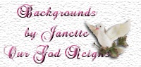 Janette's Backgrounds used by Holy Spirit Heavenly Dove