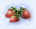 Strawberries graphic for To Be or Not to Be a Vegetarian